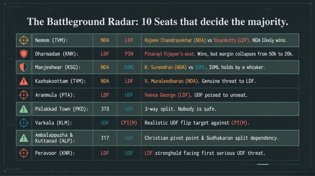 Claude AI Predicts Kerala Assembly Election: The Numbers Are Brutal. 12 12 1