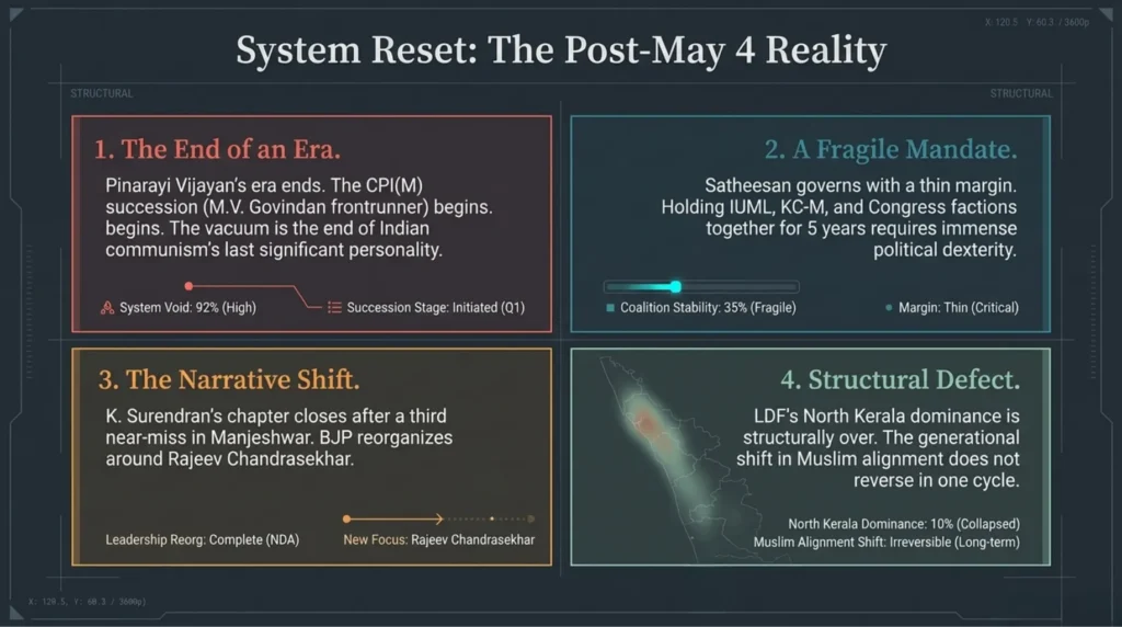 Claude AI Predicts Kerala Assembly Election: The Numbers Are Brutal. 14 14 1